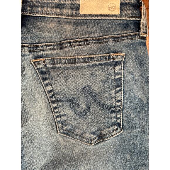 AG Adriano Goldschmied The Legging Ankle Jeans – Light Wash Raw Hem - SIZE 26 - Picture 9 of 12